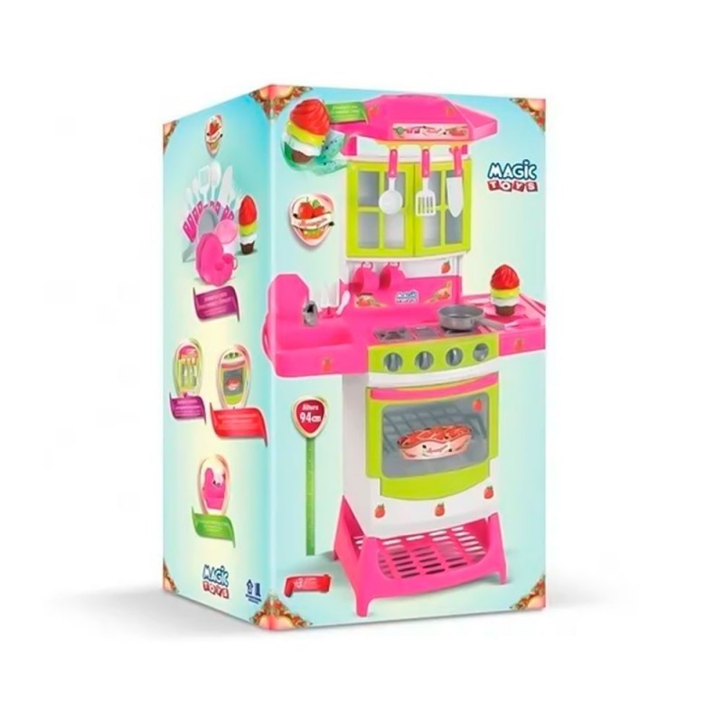 Cozinha Infantil Moranguita Completa C/ Acessórios Magic Toys