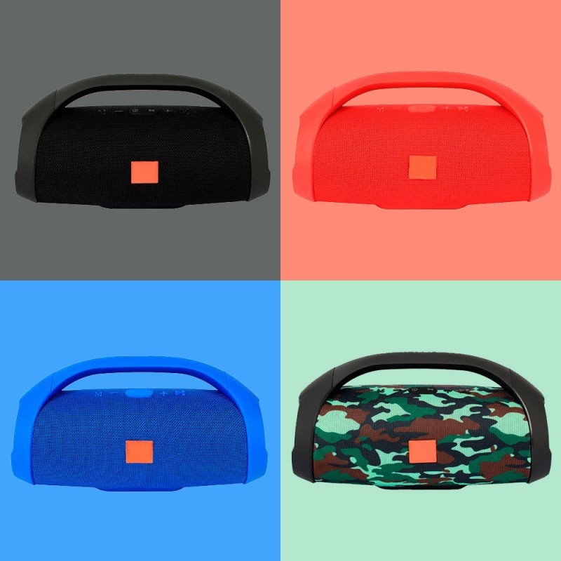 Caixa Som Boombox Prova D' Água Multifuncional Wireless