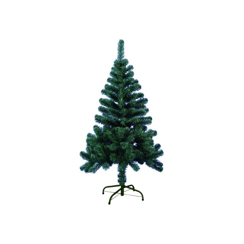 Árvore De Natal 1,2M Verde Com 220 Galhos e Pé de Metal