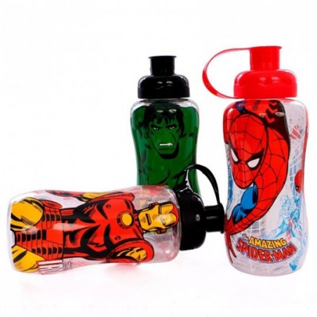 550 Ml Gelo Garrafa Squeeze Heróis Marvel Plasduran Atacado