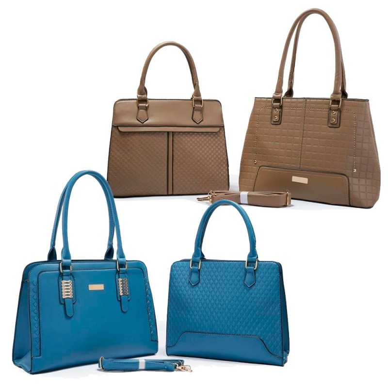 2 Kit De 2 Peças Bolsa Feminina Social Para Revenda Atacado