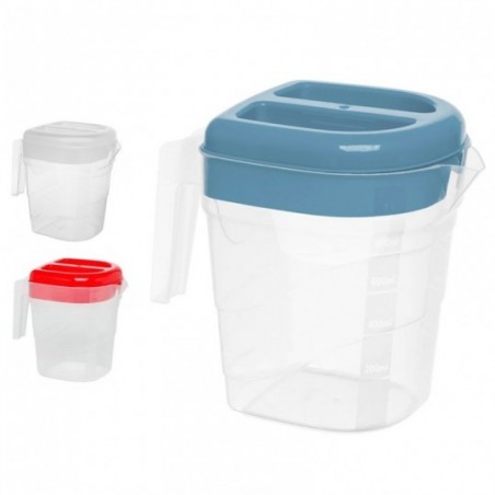 Kit 24 Jarra Plástica Graduada Bico Despejo Com 1,2 L Jaguar