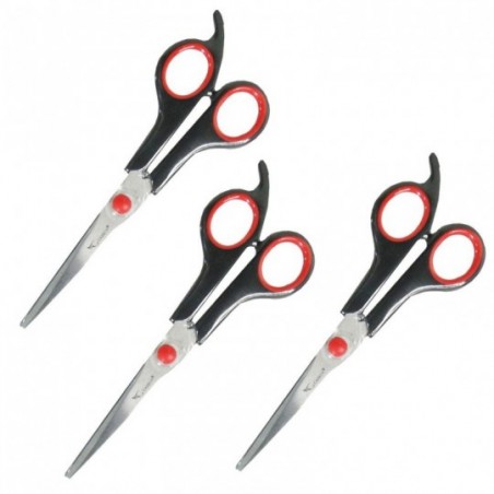 Kit 3 Tesoura Multiuso 5.5" 14 cm Aço Inox No Atacado