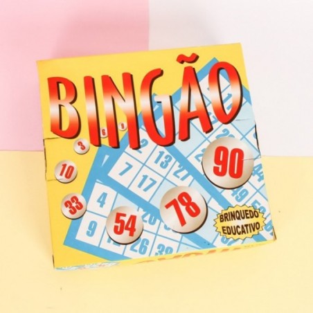 Jogo Infantil Educativo Mini Bingão C/ 24 Cartelas