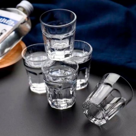 Kit 2 Conjunto Copo Shot P/Drink 53 ML 6 Peças Caixa Master