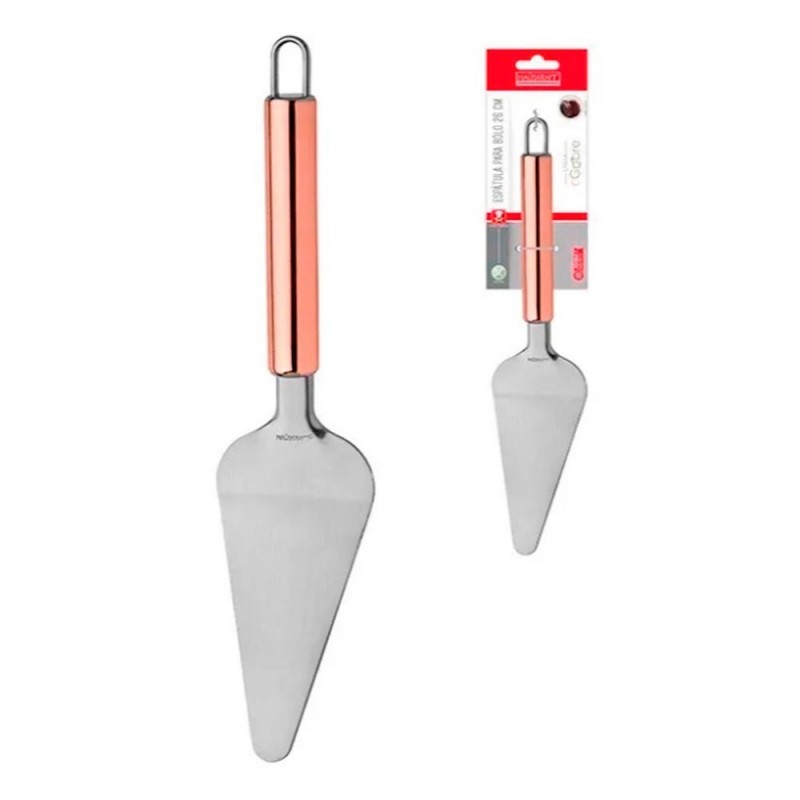 Kit 2 Espátula Doces Bolo Confeiteiro De Aço Inox 28 cm
