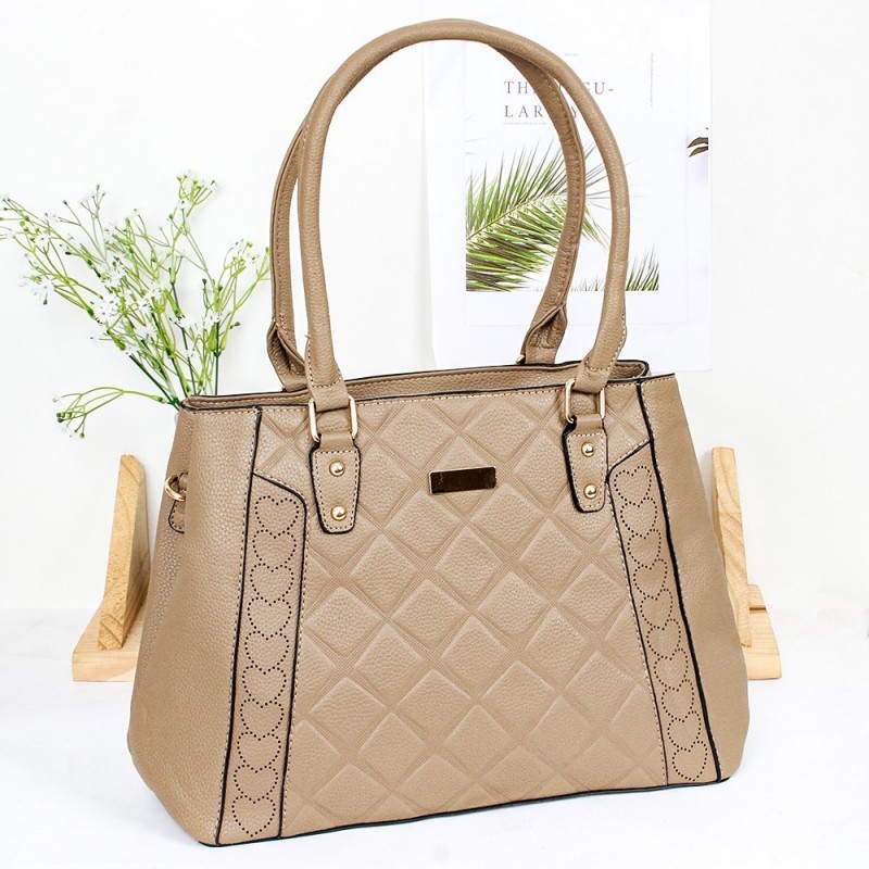 Bolsa Feminina Totem Estruturada Com Vazados Alça Ombro