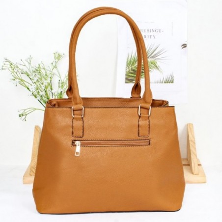 Bolsa Feminina Totem Estruturada Com Vazados Alça Ombro