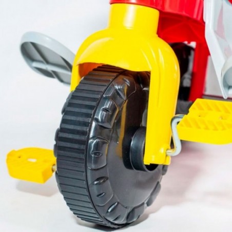 Triciclo Passeio Velotrol Infantil Meninos Picniz Azul Com Aro