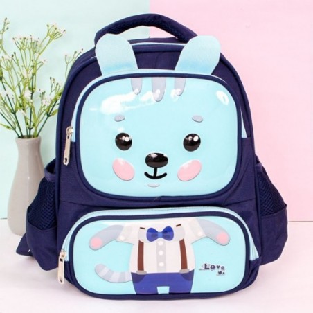 Mochila Infantil Meninas e Meninos Desenho Com Bolsos