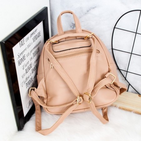 Mini Mochila Feminina Com Bolsos + Porta Moedas Para Revenda