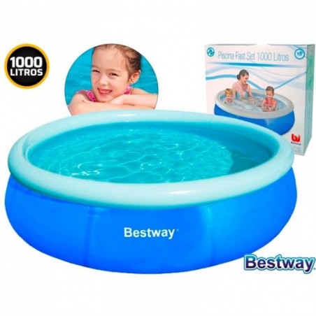 Piscina Redonda Inflável Fast Set 1000 Litros