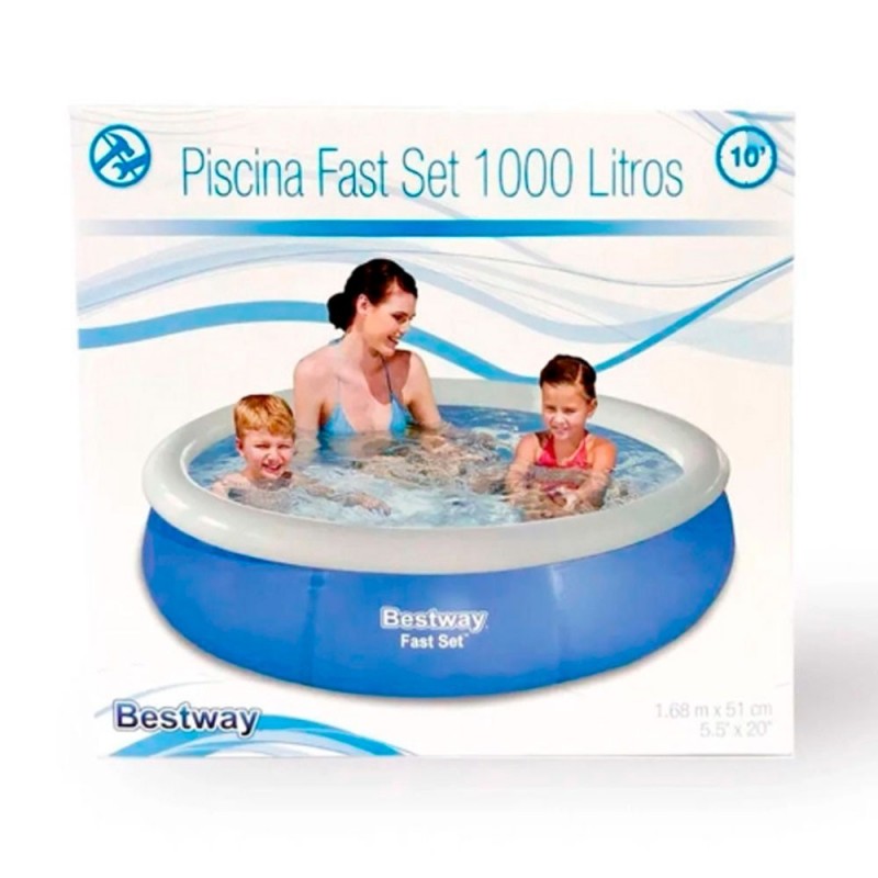 Piscina Redonda Inflável Fast Set 1000 Litros