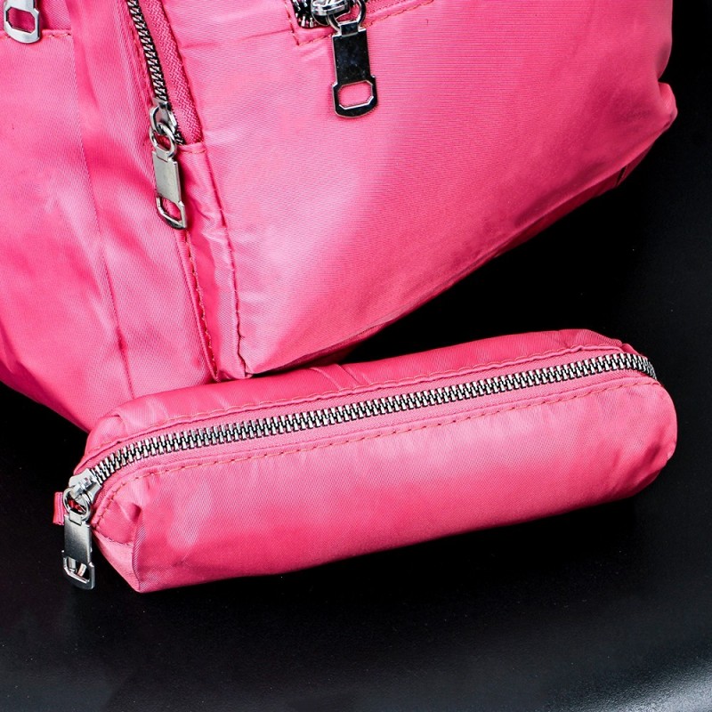 Mochila Feminina Impermeável Com Bolsos + Estojo P/ Revenda