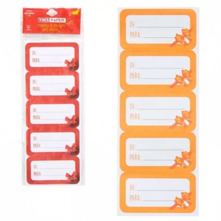 Kit 32 Pacotes De Etiquetas Autoadesiva P/ Presente YinsPaper