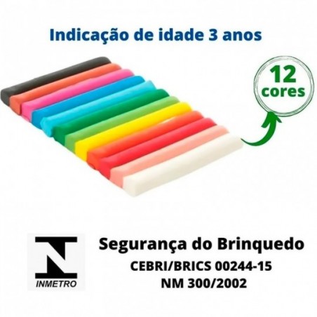 Kit 4 Magix 12 Cores Modelar