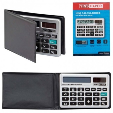 Kit 2 Mini Calculadora Eletrônica