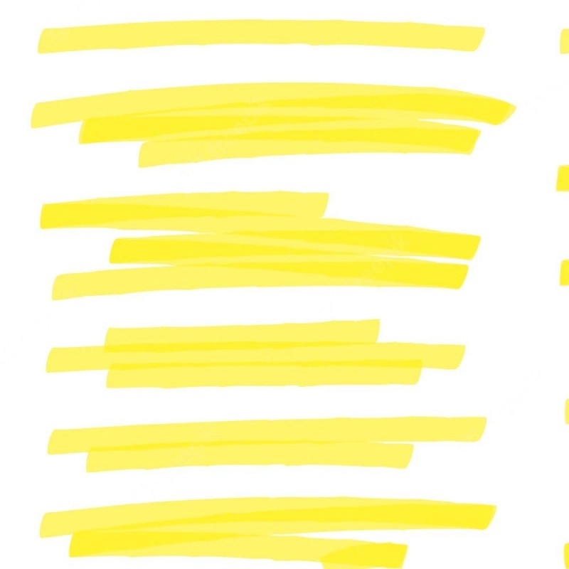 Kit 12 Marcador de Texto Neon Marker Amarelo - Atacado