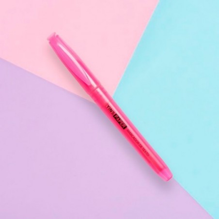 Kit Marcador de Texto Neon Marker Rosa