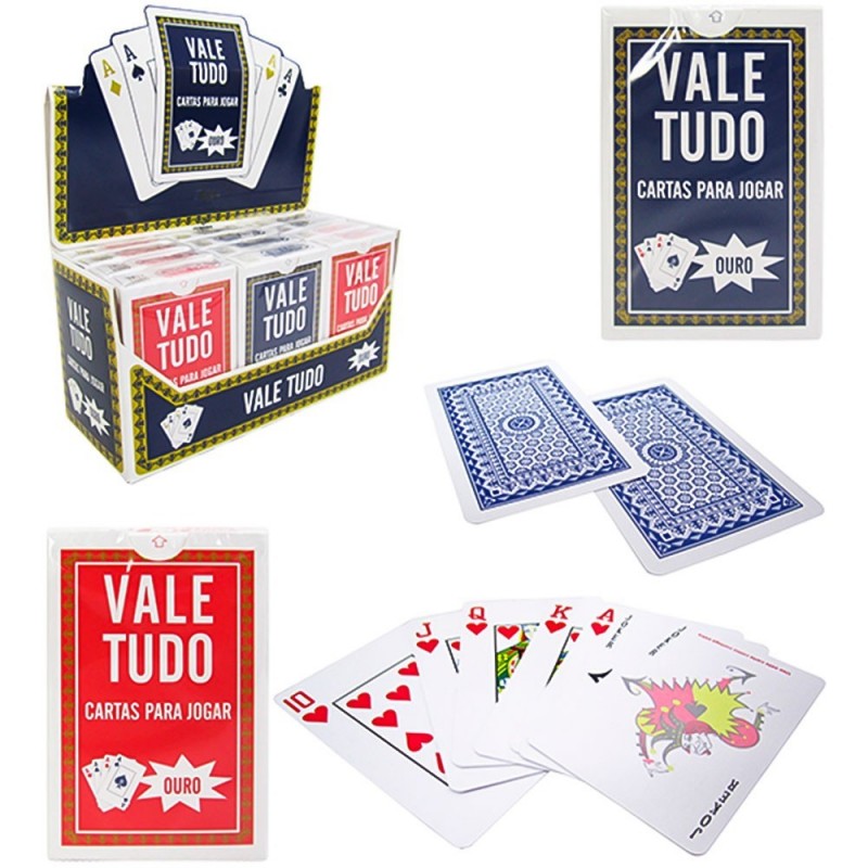 Kit 6 Jogos Baralho Vale Tudo