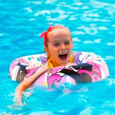 Boia Infantil Circular Inflável Praia Piscina Minnie Disney