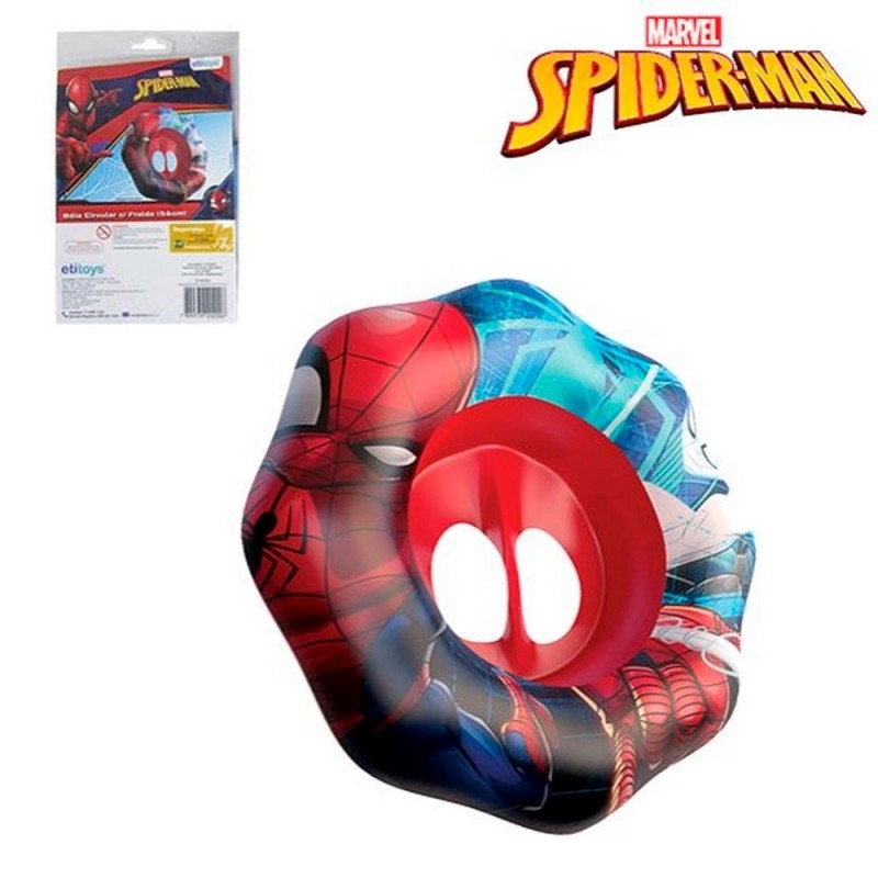 Bóia Redonda Com Fralda Spiderman 56 cm