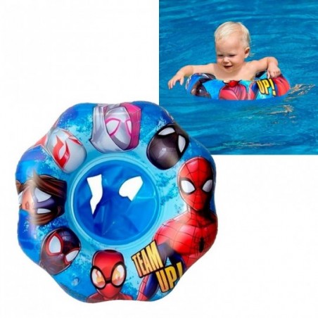 Bóia Redonda Com Fralda Spiderman 56 cm
