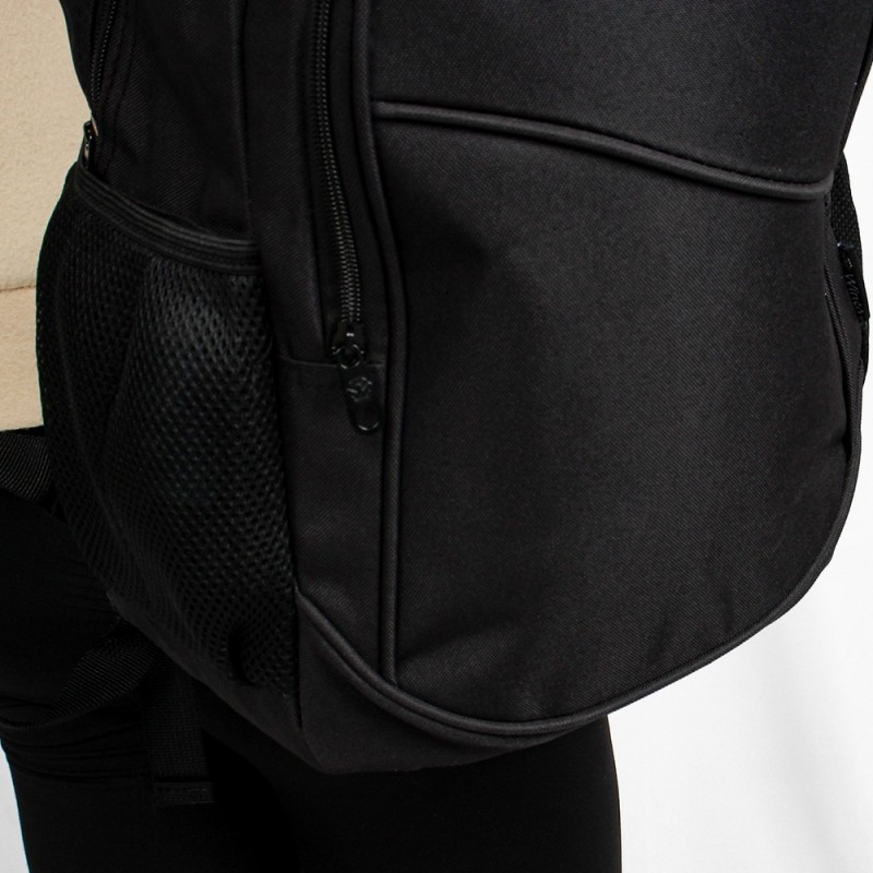 Mochila Juvenil Unissex Básica Escolar Única Preta