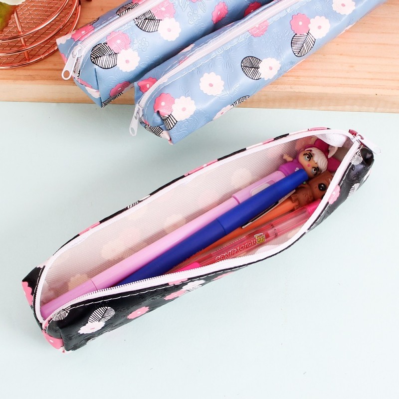 Kit 3 Estojos Escolar Estampados Femininos No Atacado