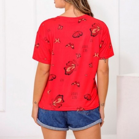 t-shirt borboleta