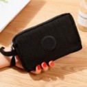 Bolsa Carteira Feminina Nylon Tiracolo Pequena Com 2 Alças
