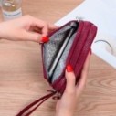 Bolsa Carteira Feminina Nylon Tiracolo Pequena Com 2 Alças