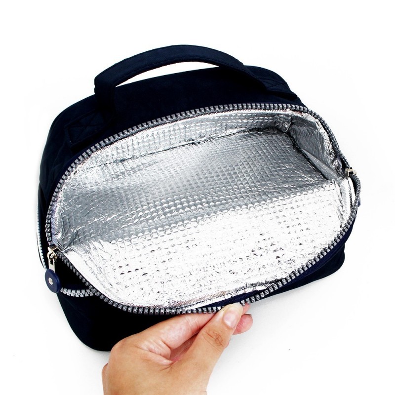 Bolsa Térmica Portátil 2 Andar Viagem Nécessaire