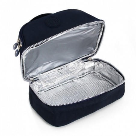 Bolsa Térmica Portátil 2 Andar Viagem Nécessaire