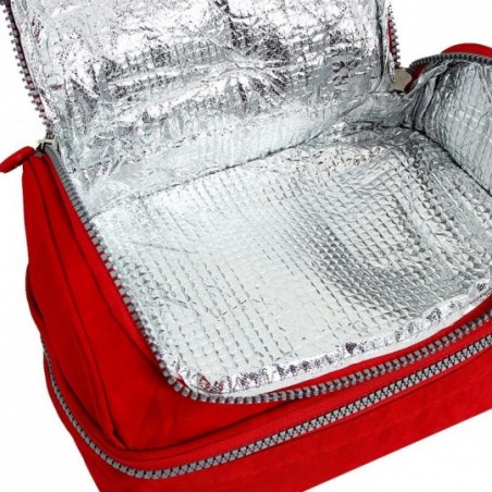 Bolsa Lancheira Térmica Para Marmita 2 Aberturas Unissex