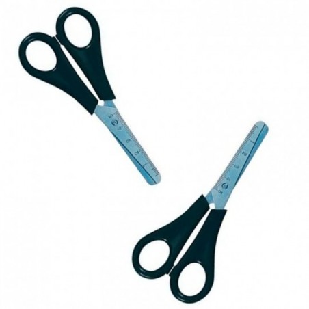 Kit 6 Tesouras Escolar Ponta Redonda Pequena