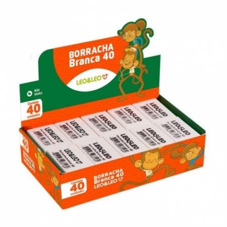 Borracha Branca Atóxica 40 Unidade Leo & Leo 