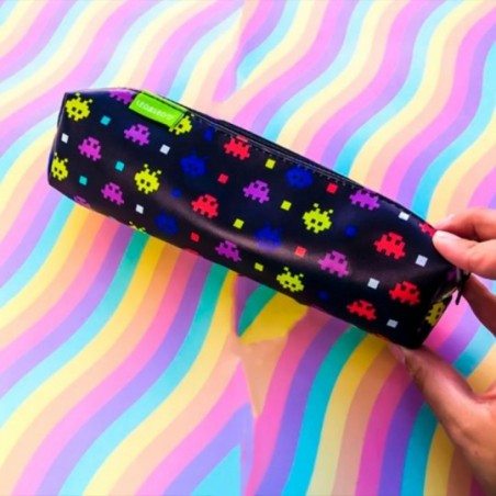 Kit 2 Estojo Unissex Game Start Colors Leo & Leo