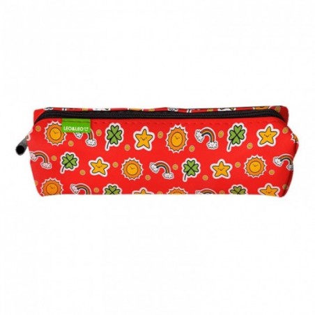 Kit 2 Estojos Infantil Tubo Solar Arco Íris Leo & Leo