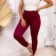 Calça Feminina Tipo Social Em Neoprene Com Bolsos E Cinto