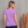 Blusa Feminina Manga Curta Com Botões Baby Look