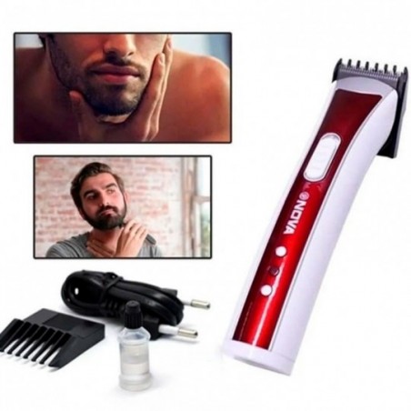 Máquina De Cortar Cabelo Barbeadora Elétrica NHC-3780