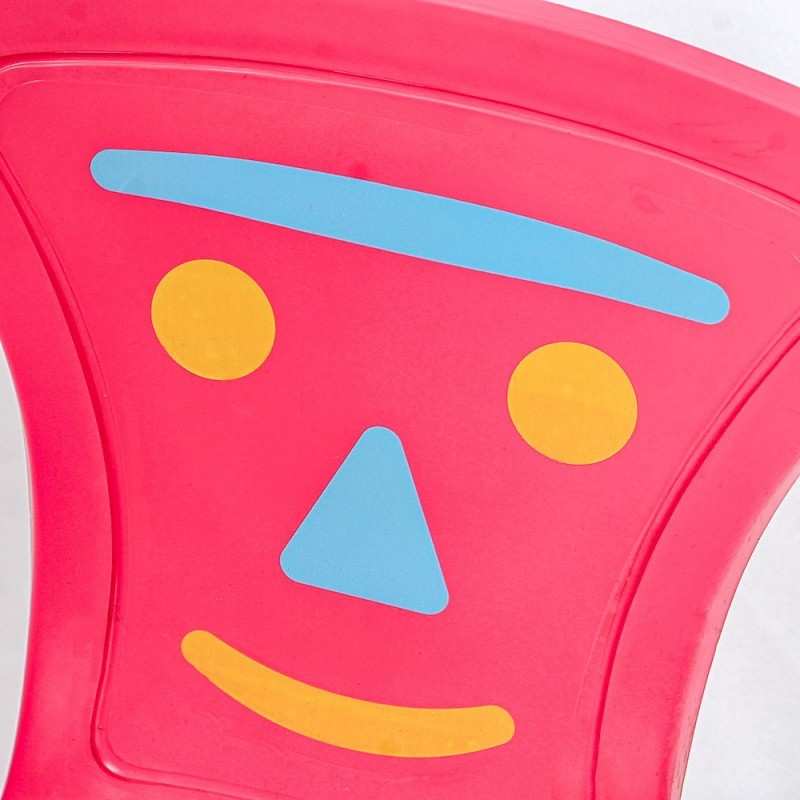 Cadeira Banqueta Poltrona Infantil Rosa Meninas Arqplast