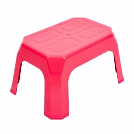 Banqueta Infantil Plástica Meninas Rosa 30 Kg