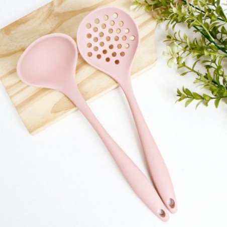 Kit Utensílios De Silicone Com 2 Peças Variadas