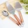 Kit Utensílios Rose God Espátula + Colher De Sorvete + Plaina