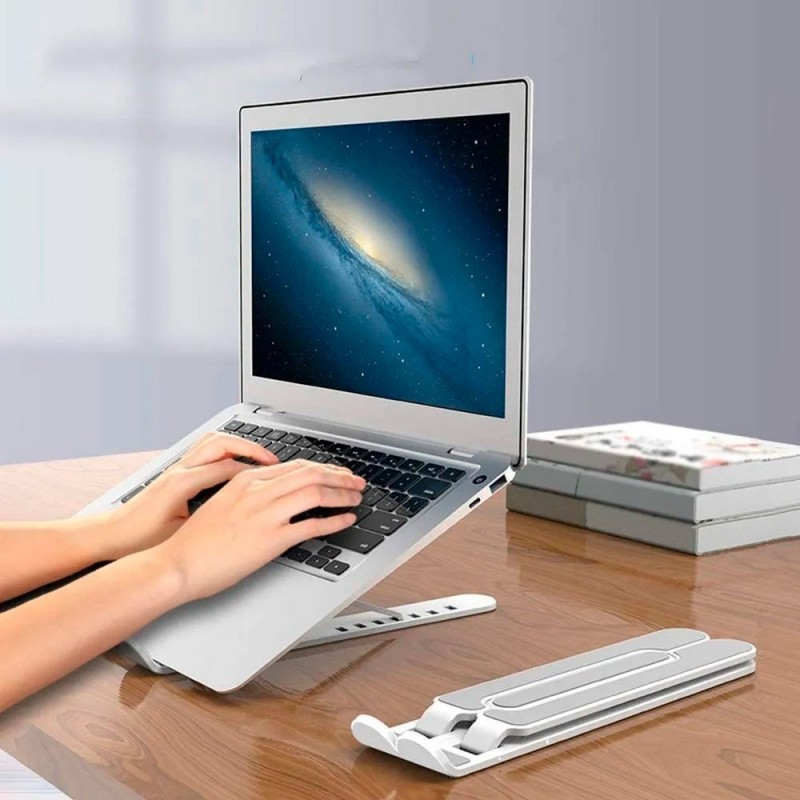 Suporte Notebook Dobrável Ergonômico Ajustável Fino Tablet