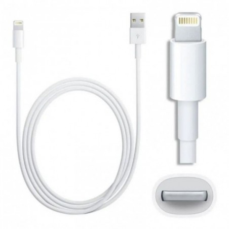 Cabo Carregamento Dados USB Iphone Turbo 1M No Atacado