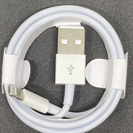 Cabo Carregamento Dados USB Iphone Turbo 1M No Atacado