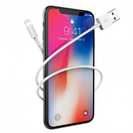 Cabo Carregamento Dados USB Iphone Turbo 1M No Atacado